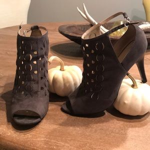 Adrienne Vittandini Suede Pumps